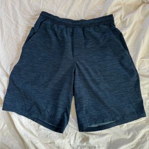 Men’s medium blue Lululemon Athletic shorts. Great condition
